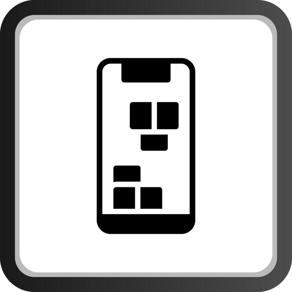 mobiel gaming creatief icoon ontwerp vector