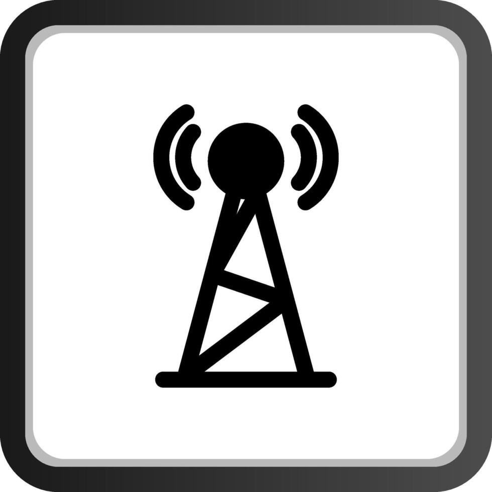 radio uitzending creatief icoon ontwerp vector