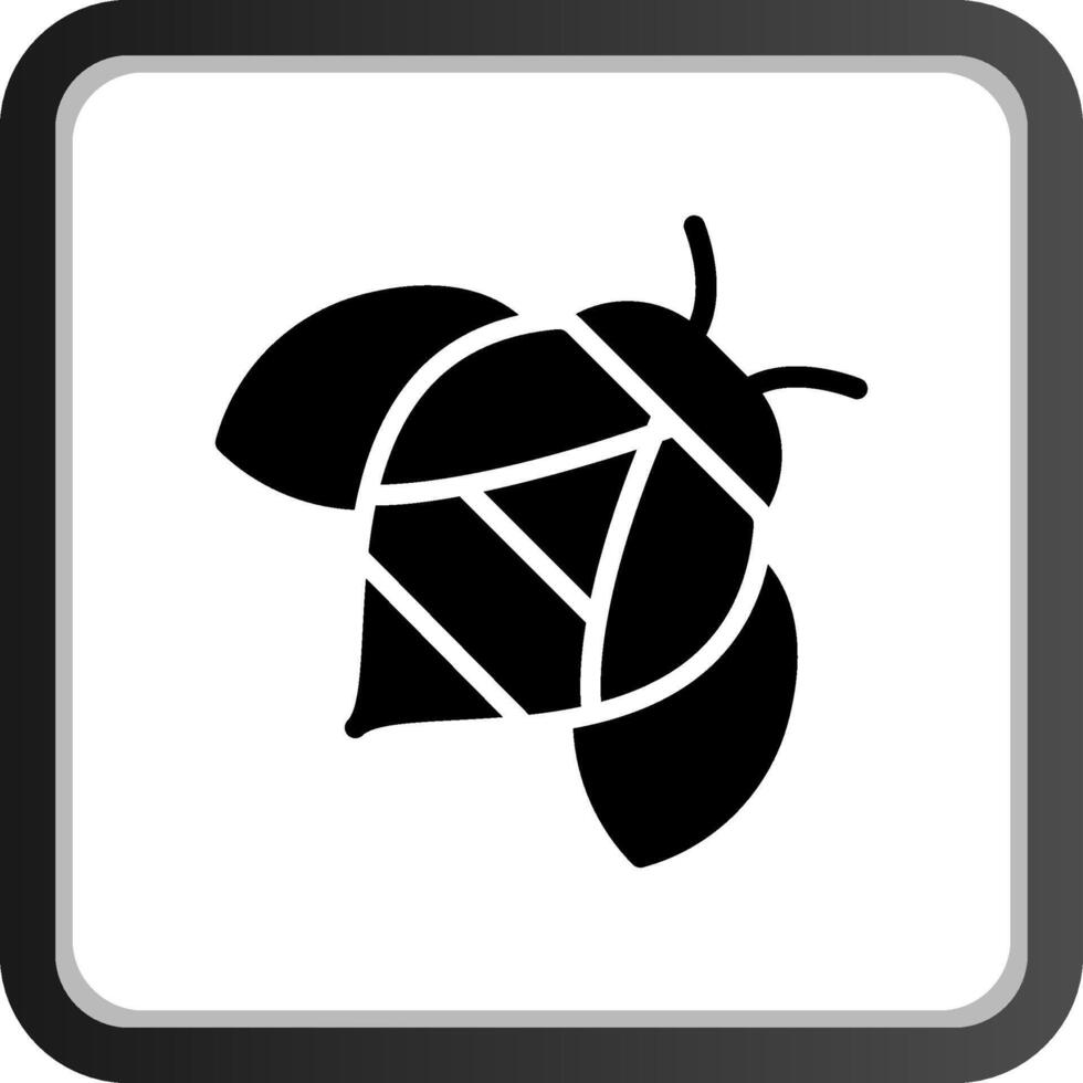 bijen creatief icoon ontwerp vector