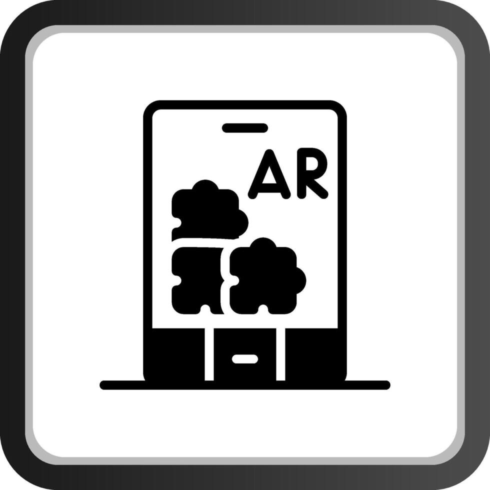 ar puzzel creatief icoon ontwerp vector