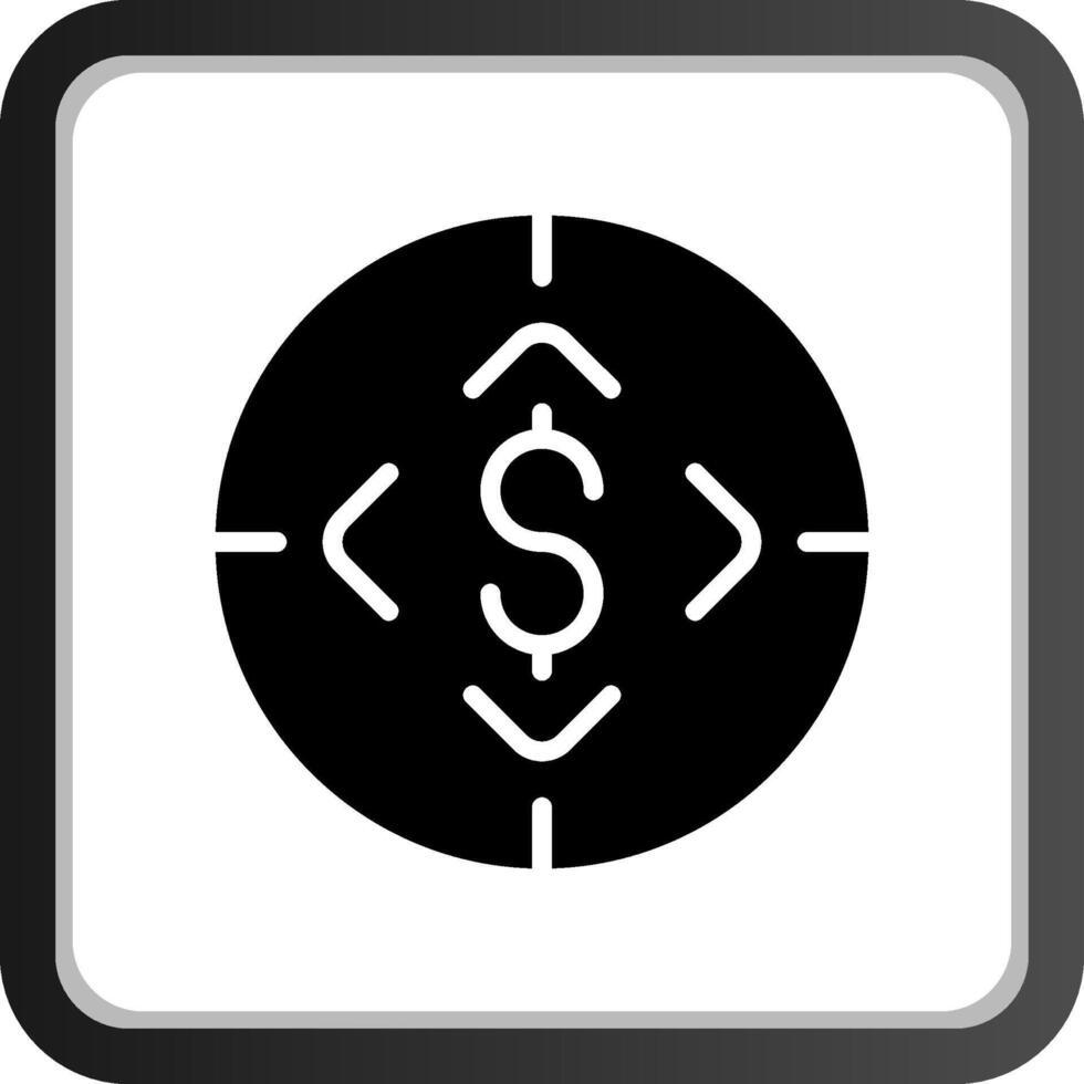 financiering doel creatief icoon ontwerp vector