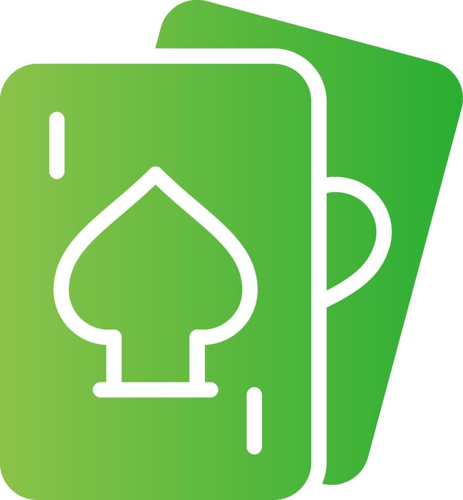 poker creatief icoon ontwerp vector
