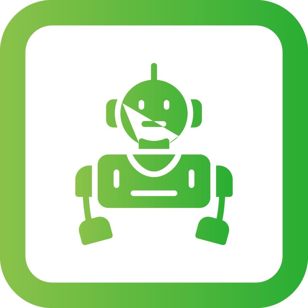 robot creatief icoon ontwerp vector