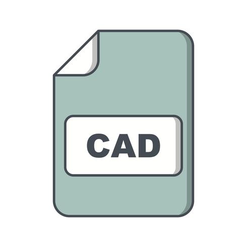 CAD Vector-pictogram vector