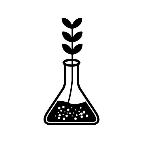 Experiment groei Vector pictogram