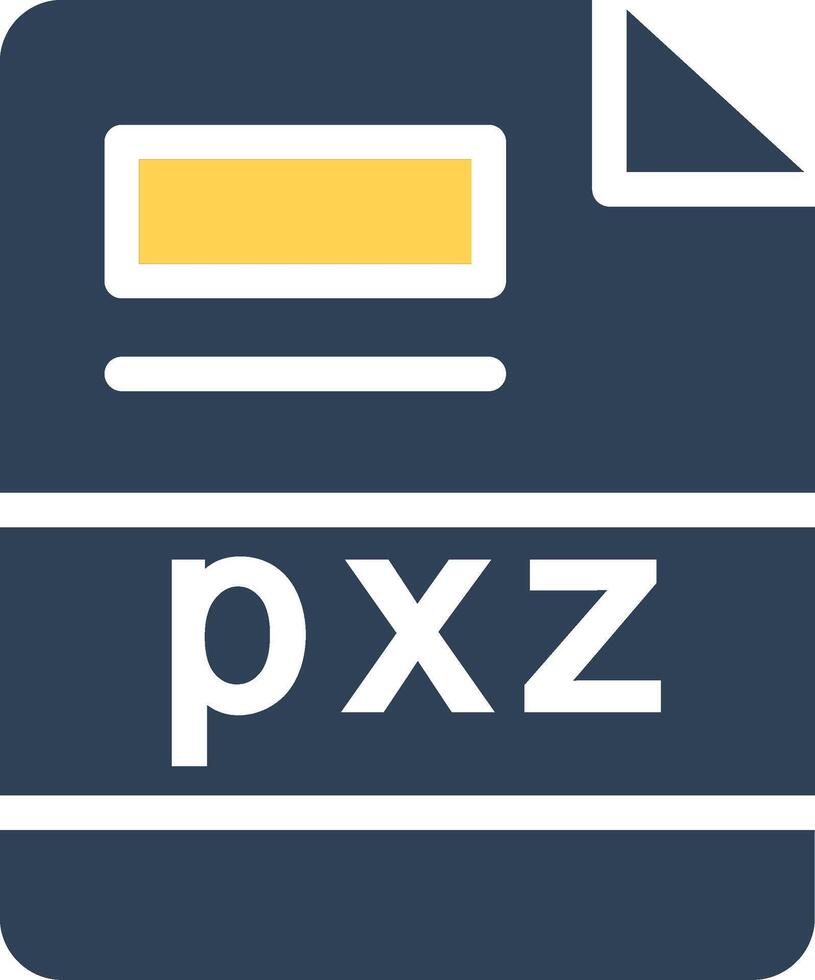 pxz creatief icoon ontwerp vector