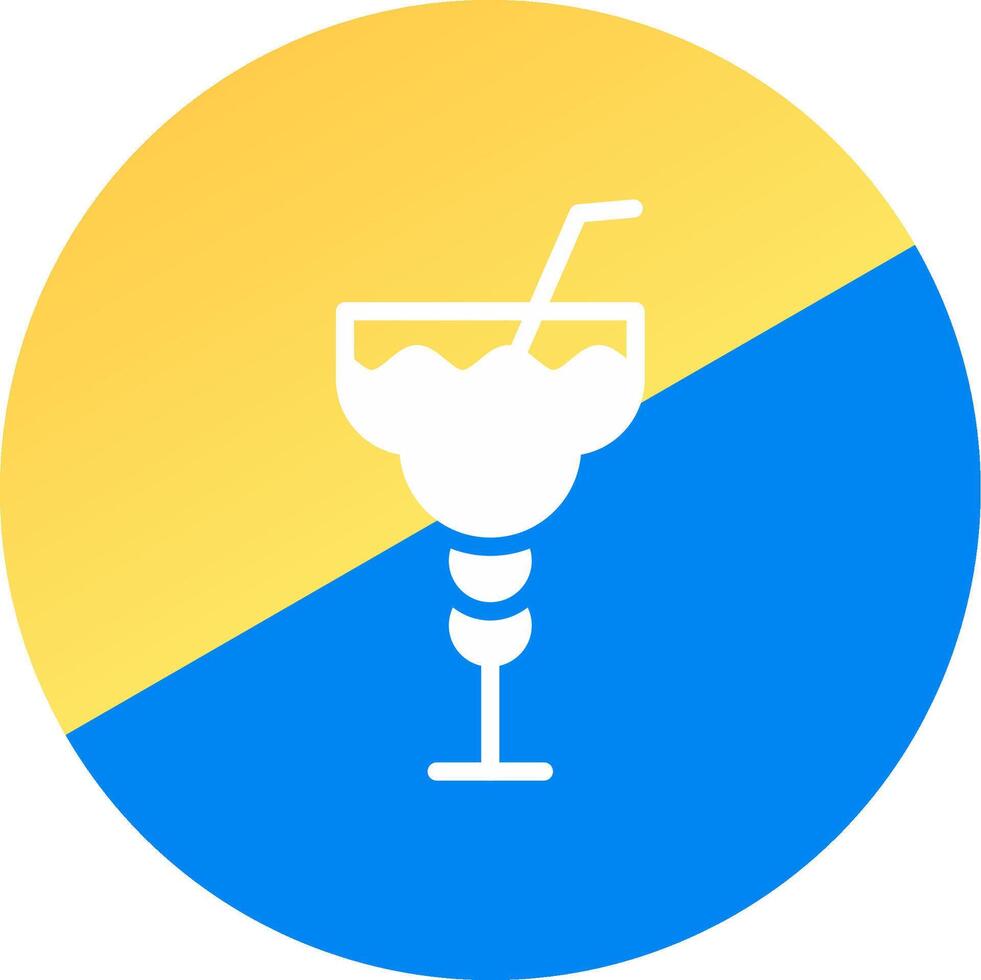 cocktail creatief icoon ontwerp vector