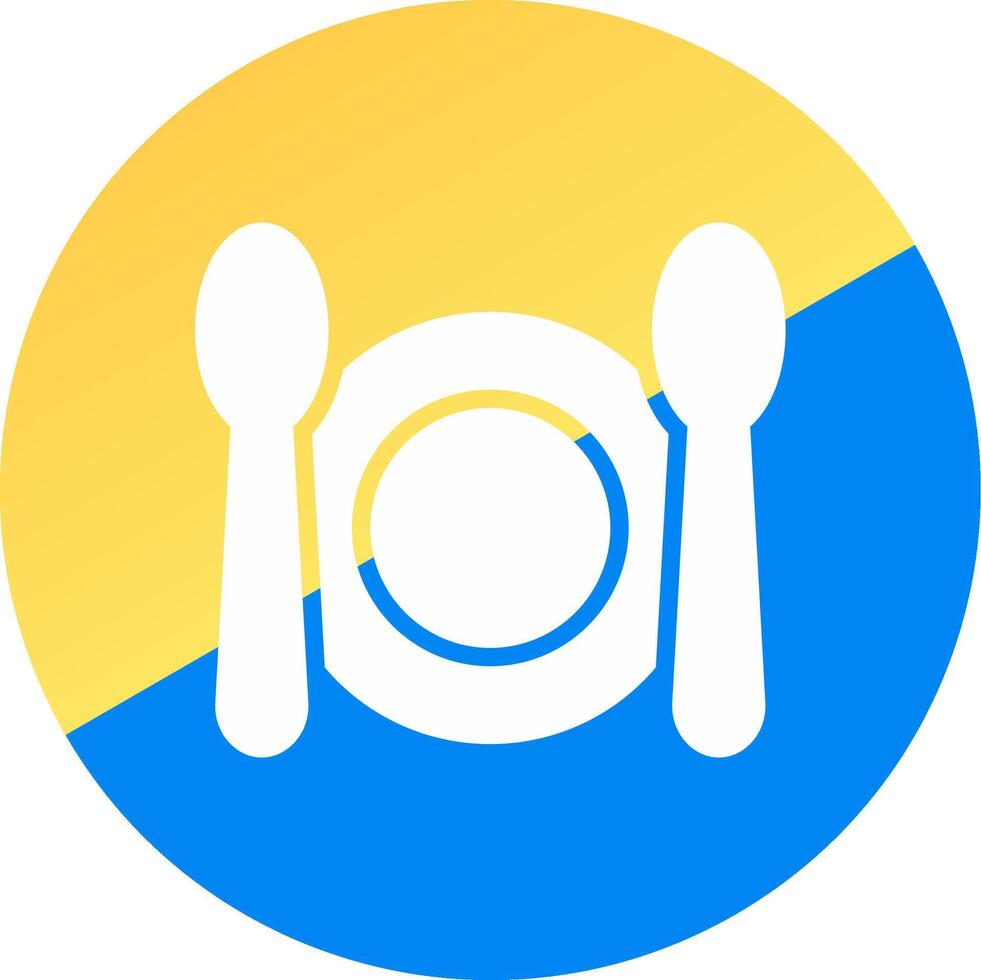 maaltijd creatief icoon ontwerp vector