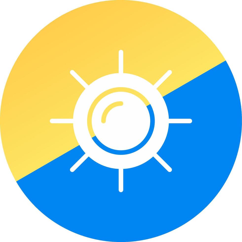 zonnig dag creatief icoon ontwerp vector