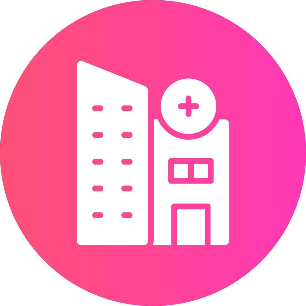ziekenhuis eigendom creatief icoon ontwerp vector