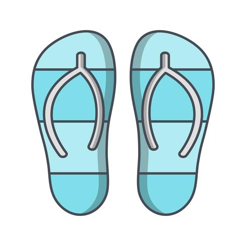 slippers vector pictogram