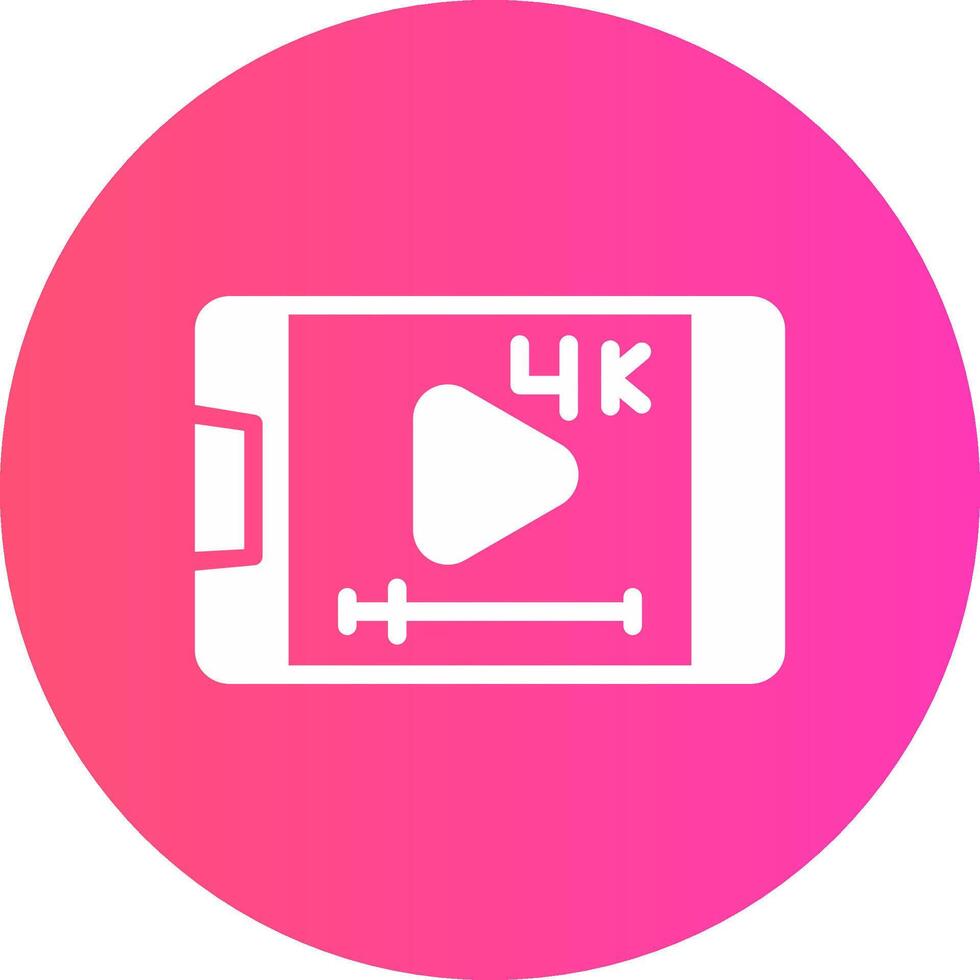 video streaming creatief icoon ontwerp vector