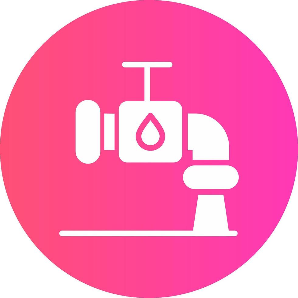 water kraan creatief icoon ontwerp vector