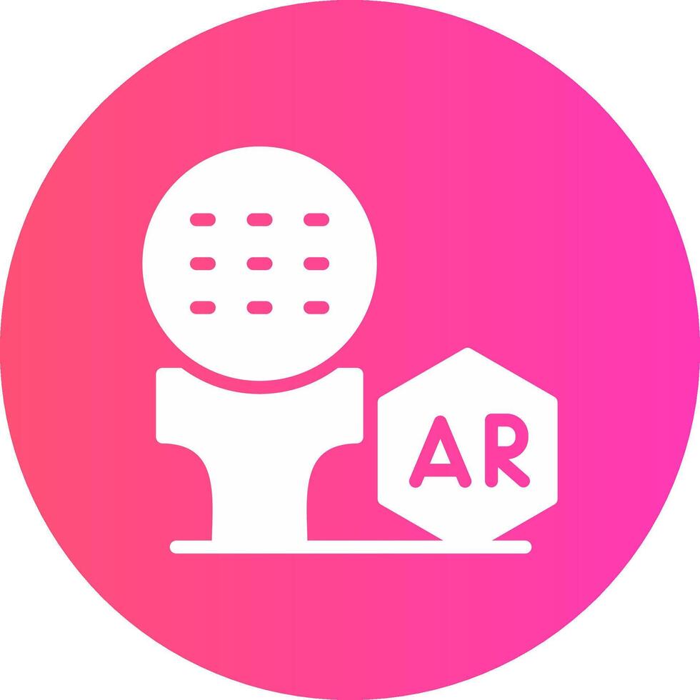 ar golf creatief icoon ontwerp vector