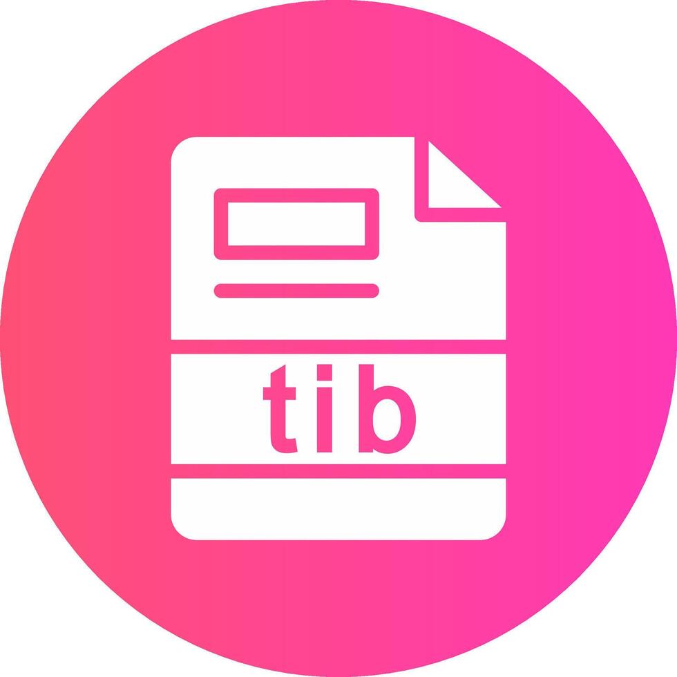 tib creatief icoon ontwerp vector