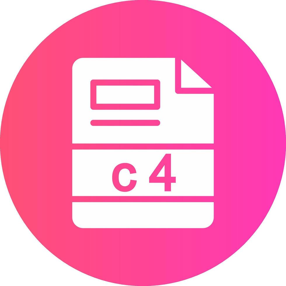 c4 creatief icoon ontwerp vector