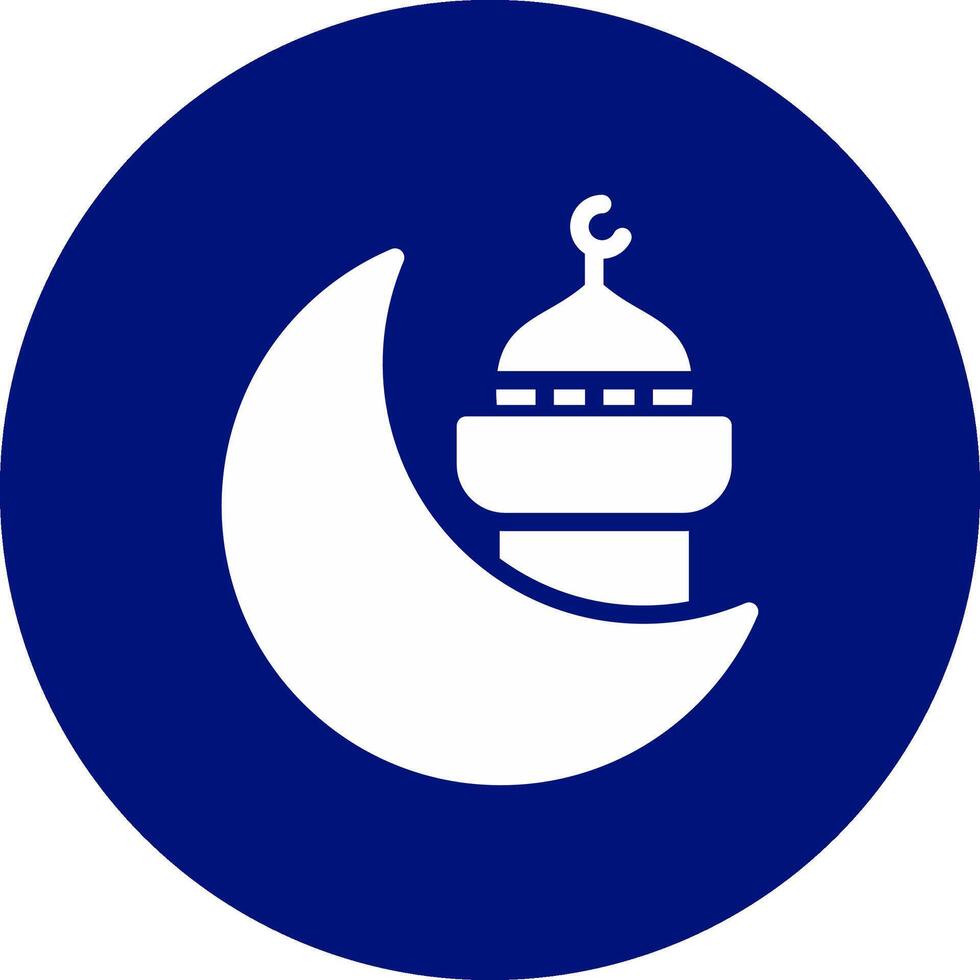 moskee creatief icoon ontwerp vector