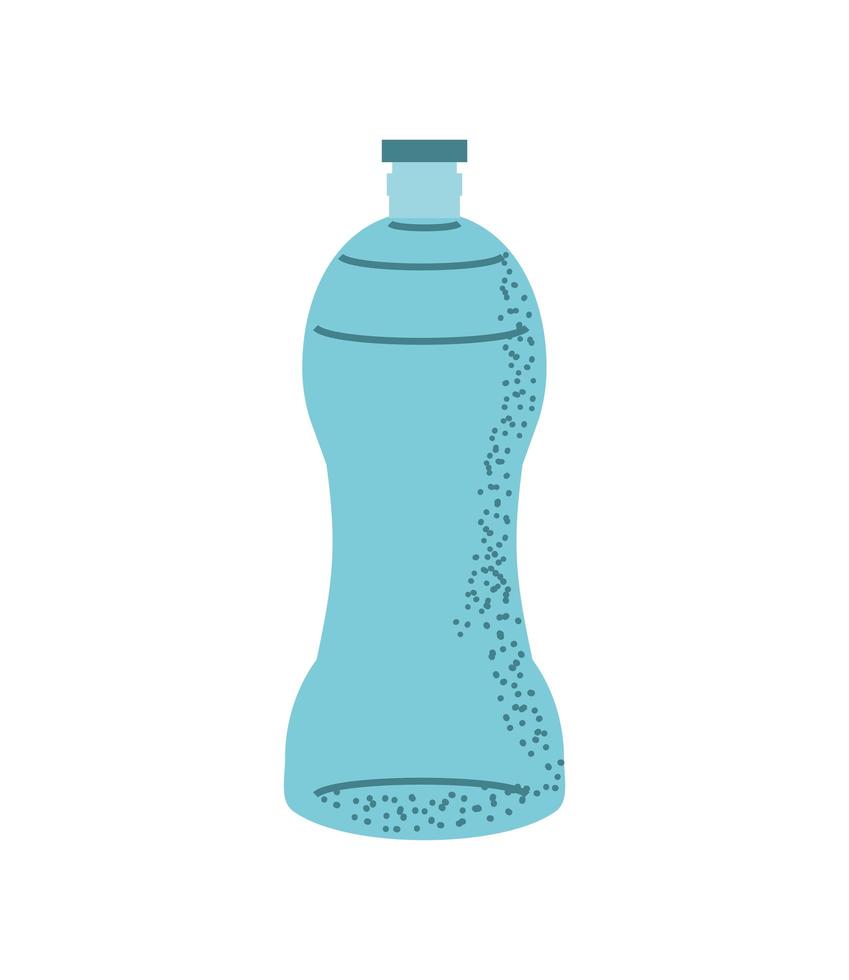 plastic waterfles vector