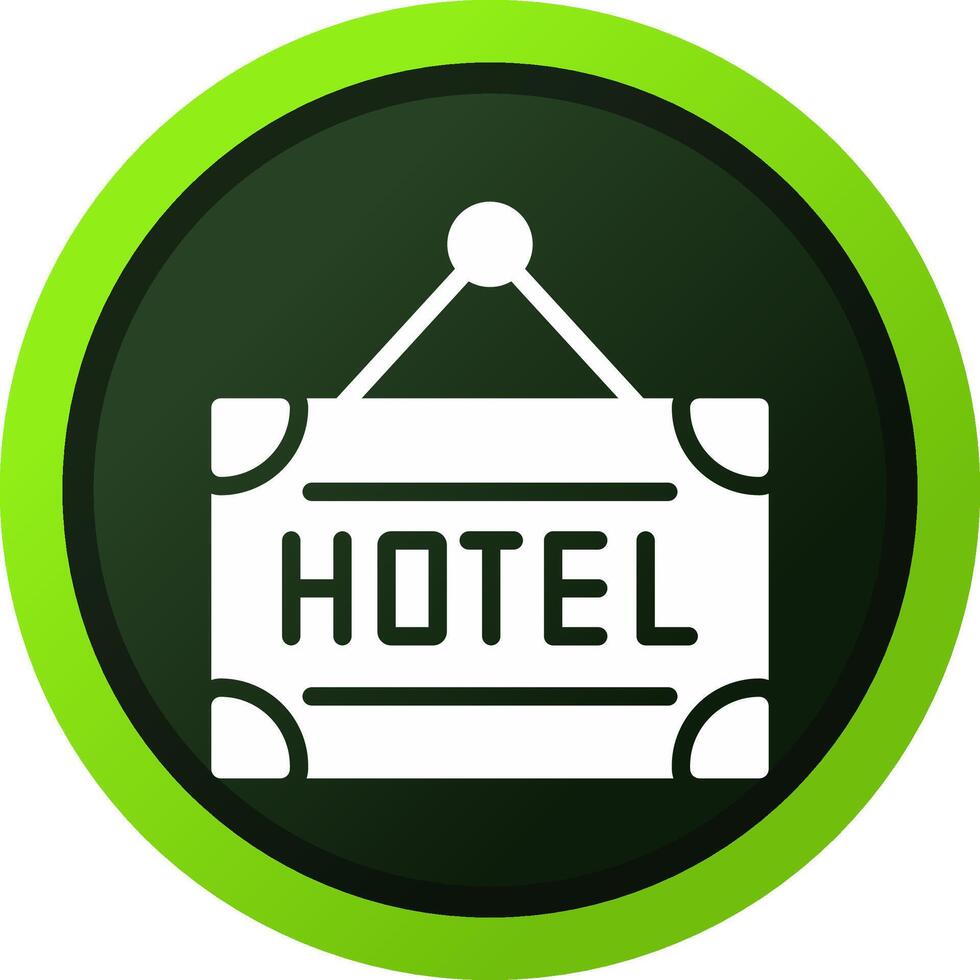 hotel creatief icoon ontwerp vector