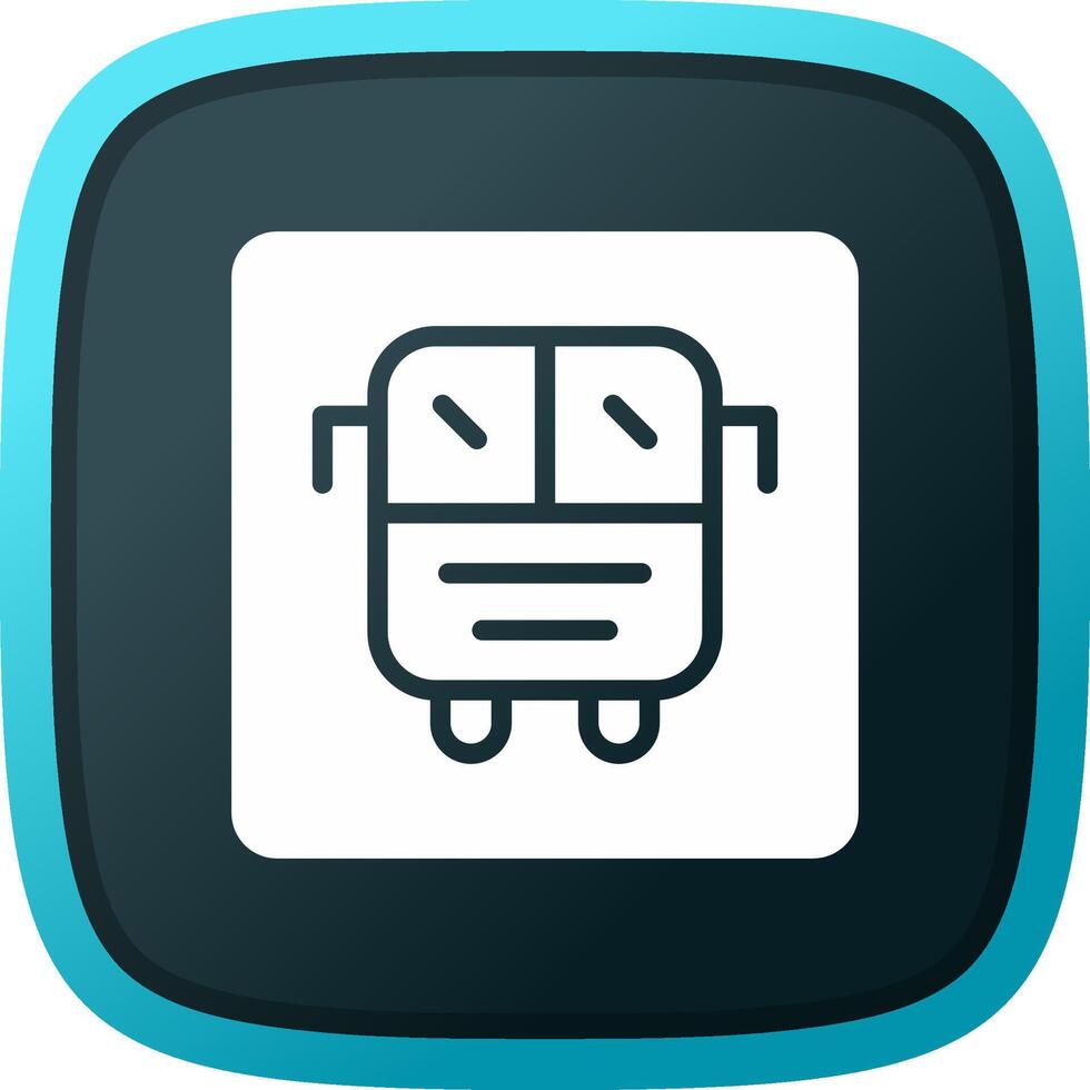 bus Scherm creatief icoon ontwerp vector