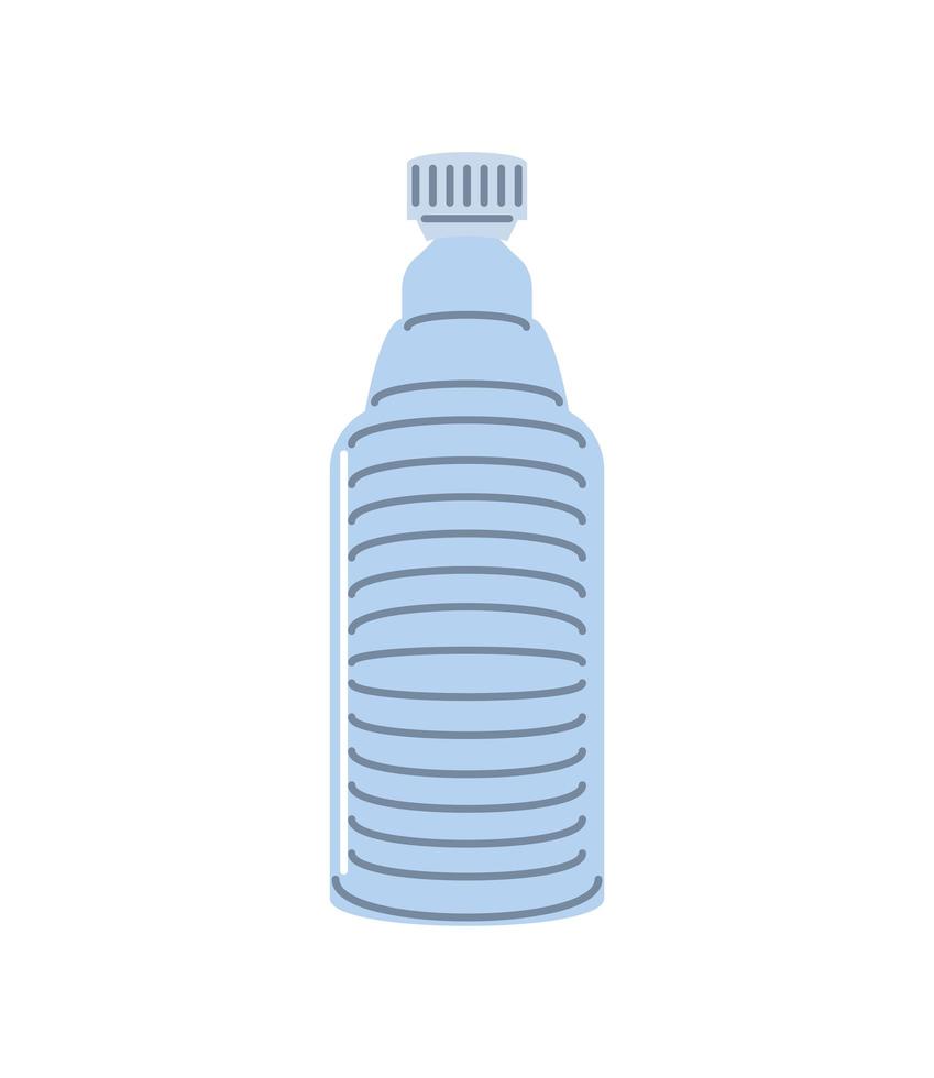 herbruikbare plastic fles vector