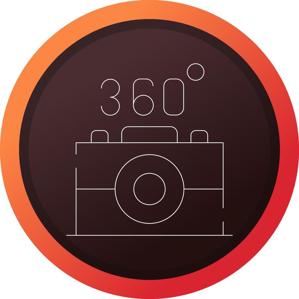 360 camera creatief icoon ontwerp vector