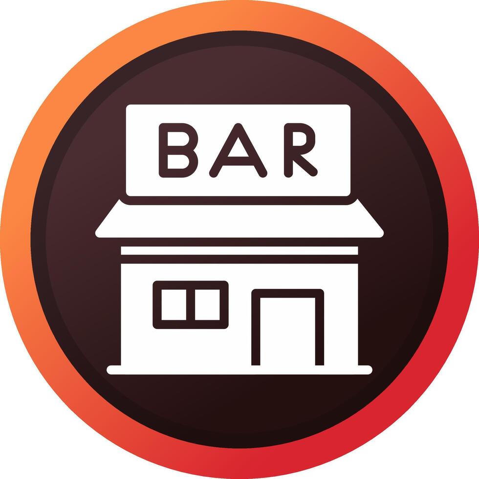 bar creatief icoon ontwerp vector