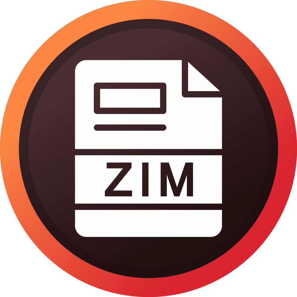 zim creatief icoon ontwerp vector