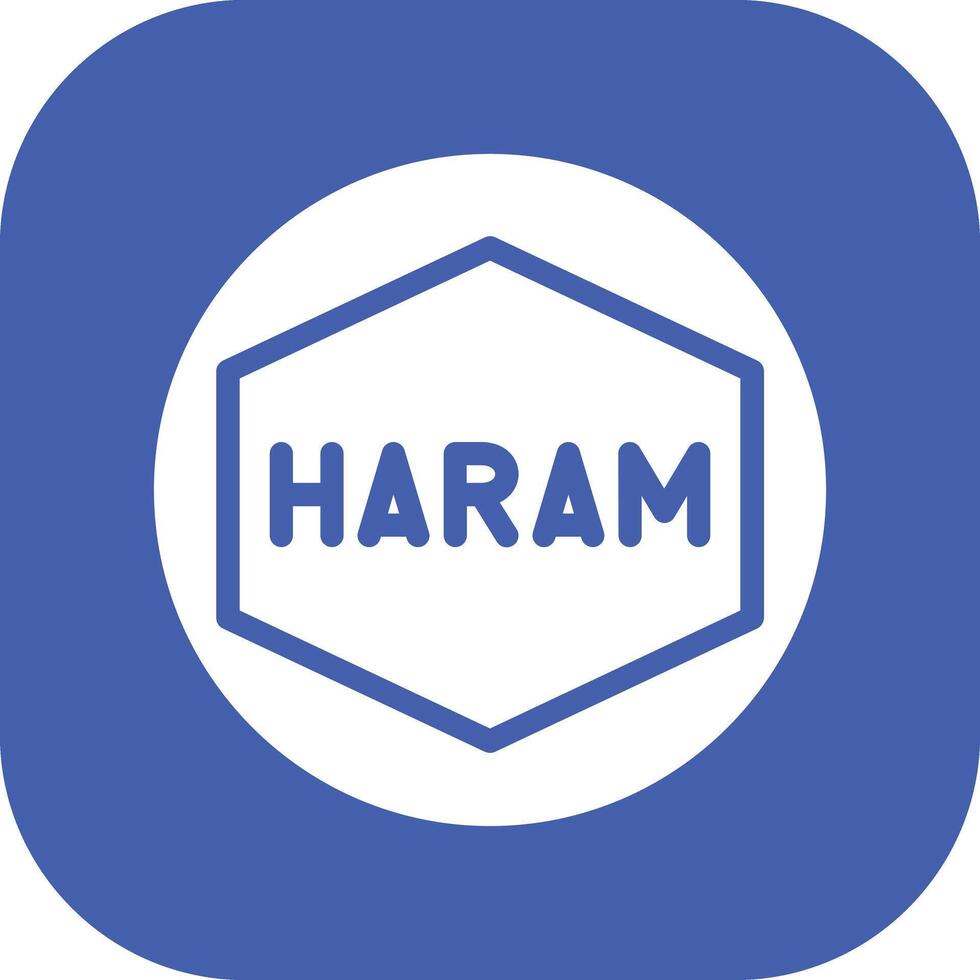 haram vector icoon