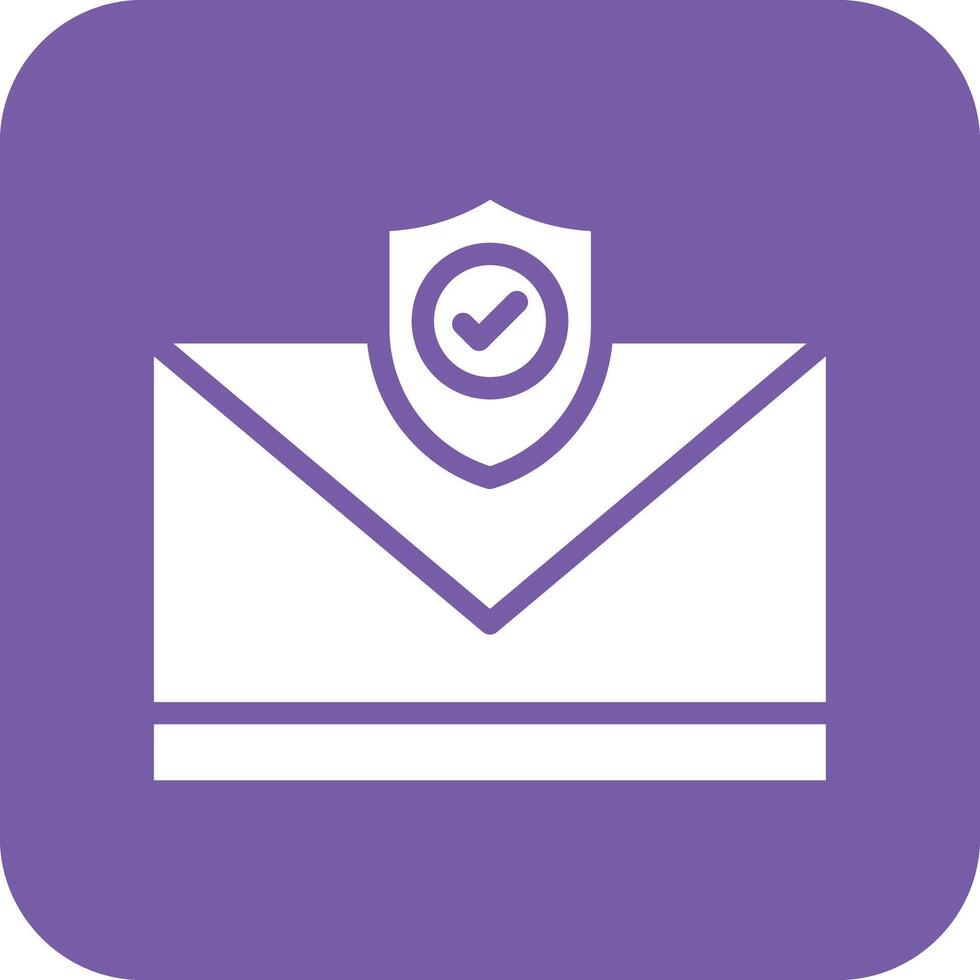e-mail veiligheid vector icoon