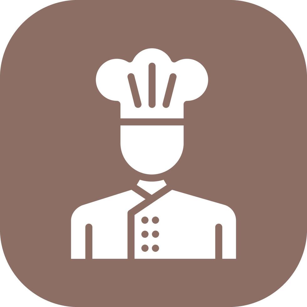 chef-kok vector pictogram