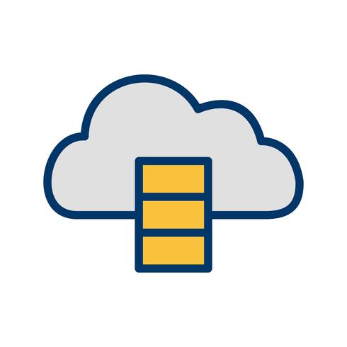 Databank Vector pictogram