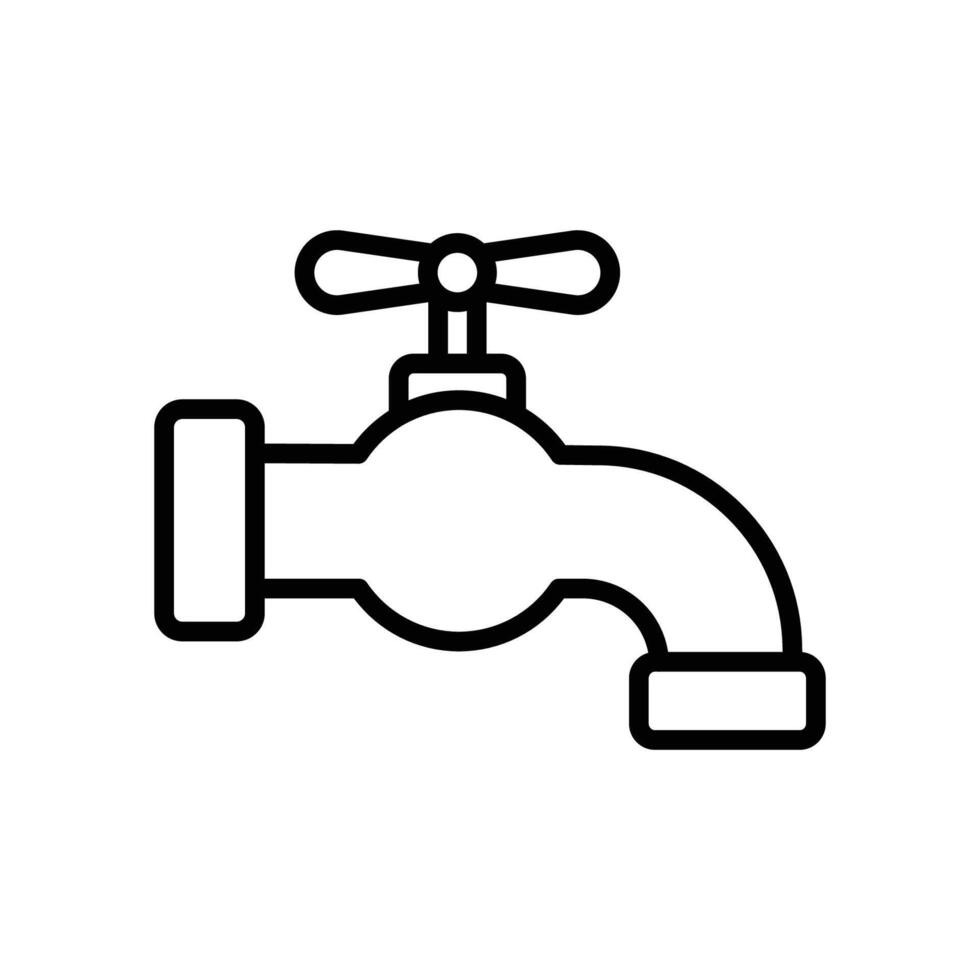 water kraan icoon vector ontwerp sjabloon gemakkelijk en schoon