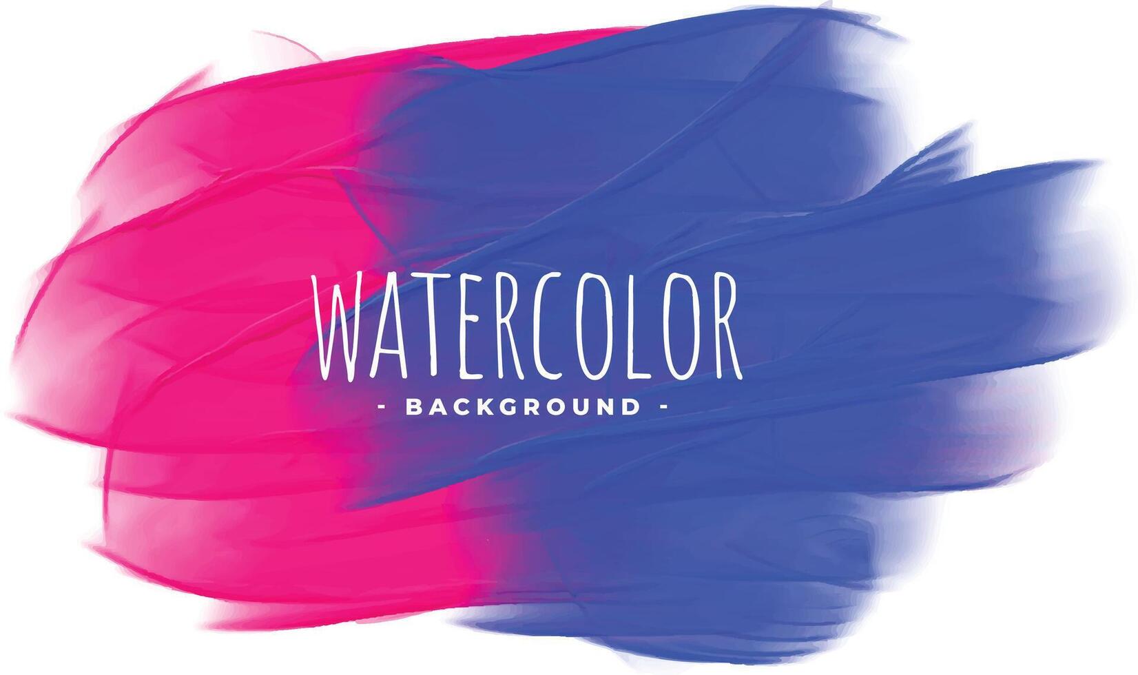 blauw en roze waterverf structuur achtergrond vector