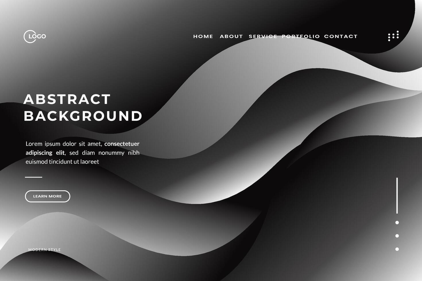 intrigerend abstract zwart achtergrond perfect voor web, reclame, en grafisch ontwerp vector