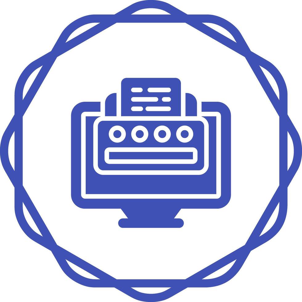 printer vector pictogram