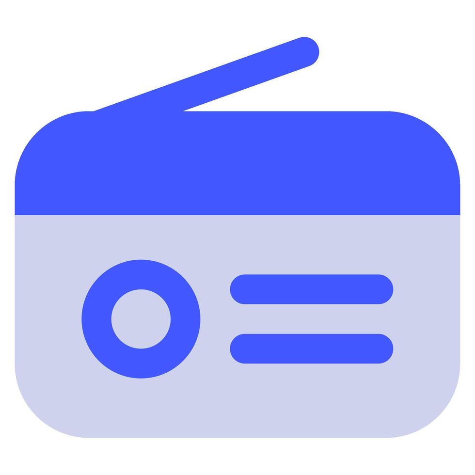 radio icoon voor web, app, uiux, infografisch, enz vector