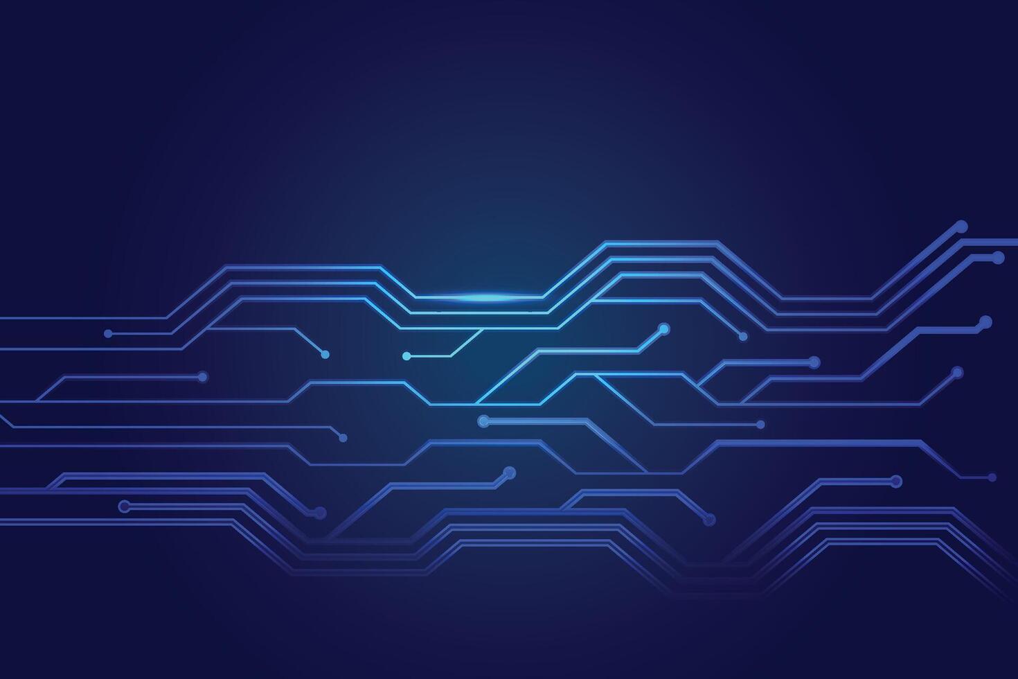 technologie circuit lijnen diagram futuristische achtergrond vector