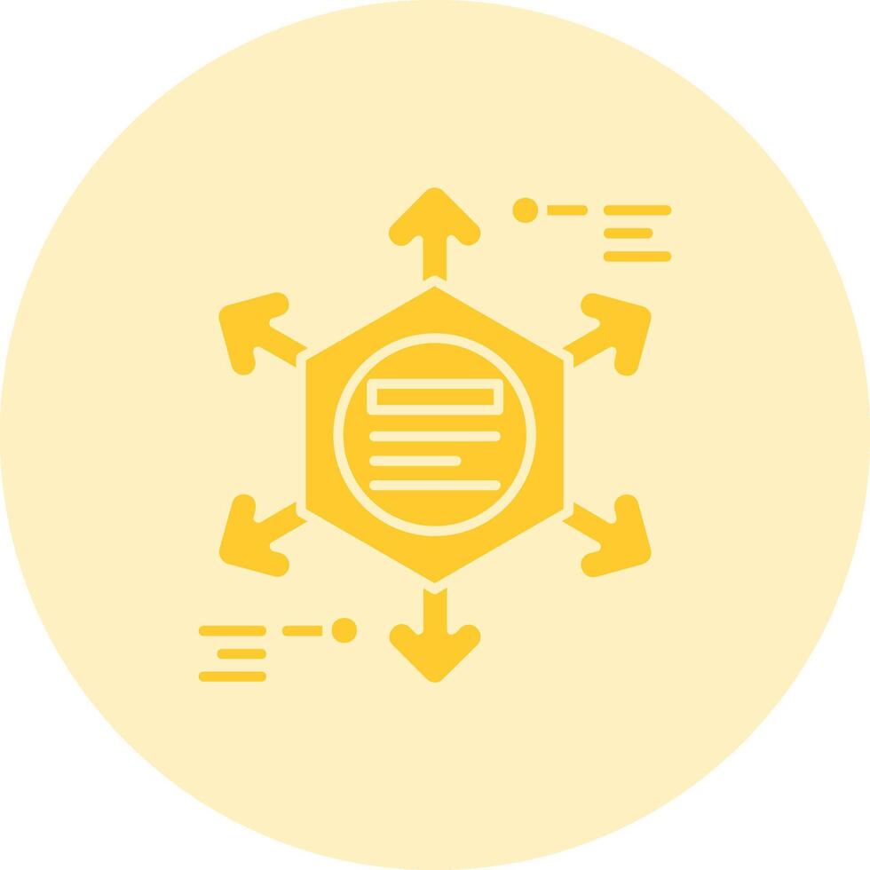 diagram solide duo afstemmen icoon vector