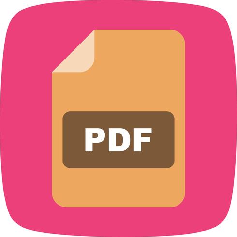 pdf vector pictogram