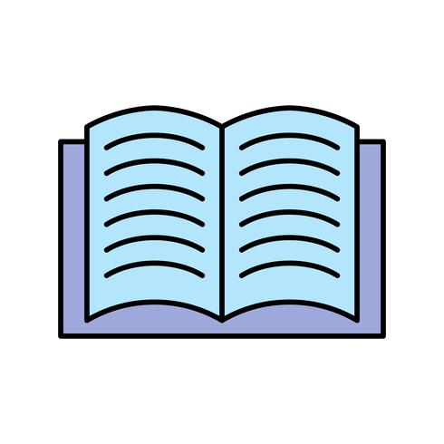 Open boek Vector Icon