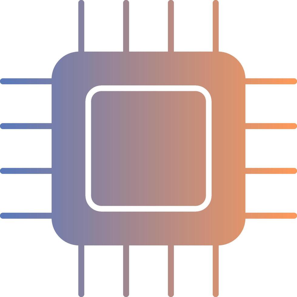 cpu-verlooppictogram vector