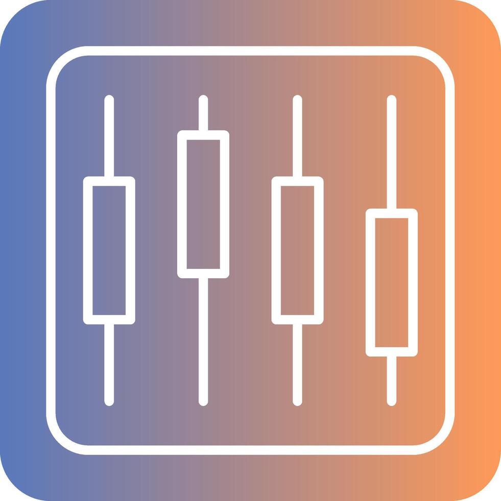 diagram helling icoon vector