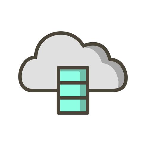 Databank Vector pictogram