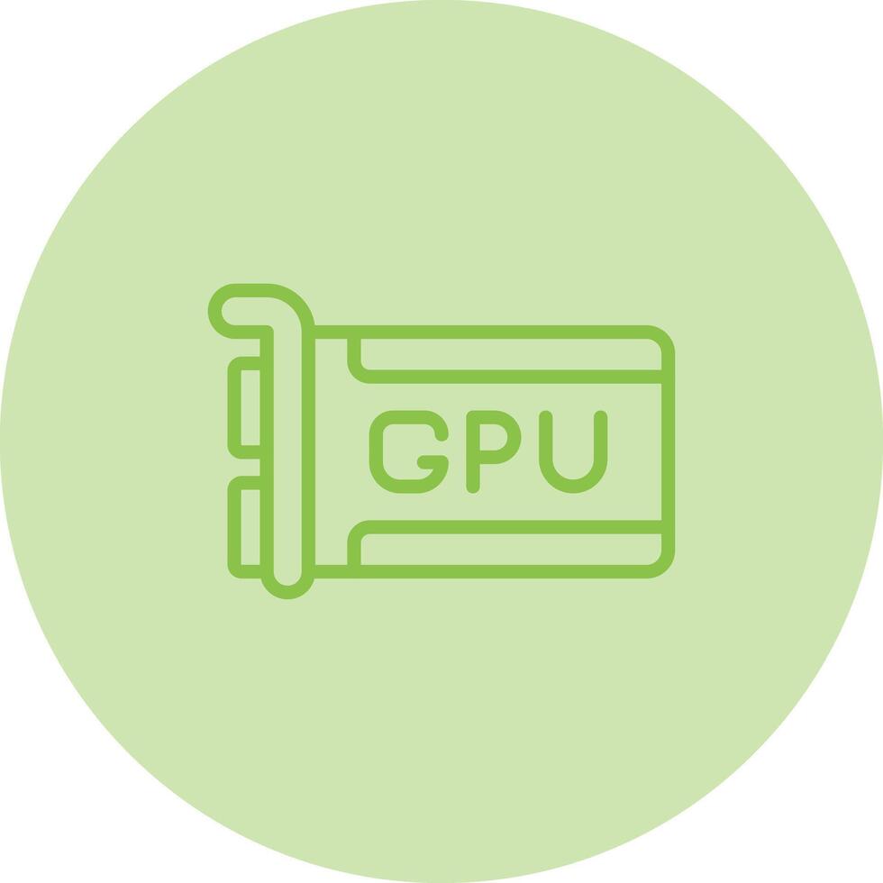 GPU vector icoon