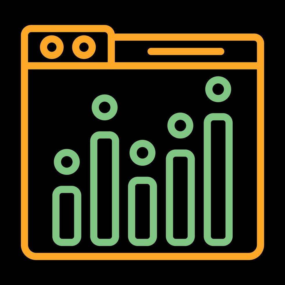 analyse vector pictogram