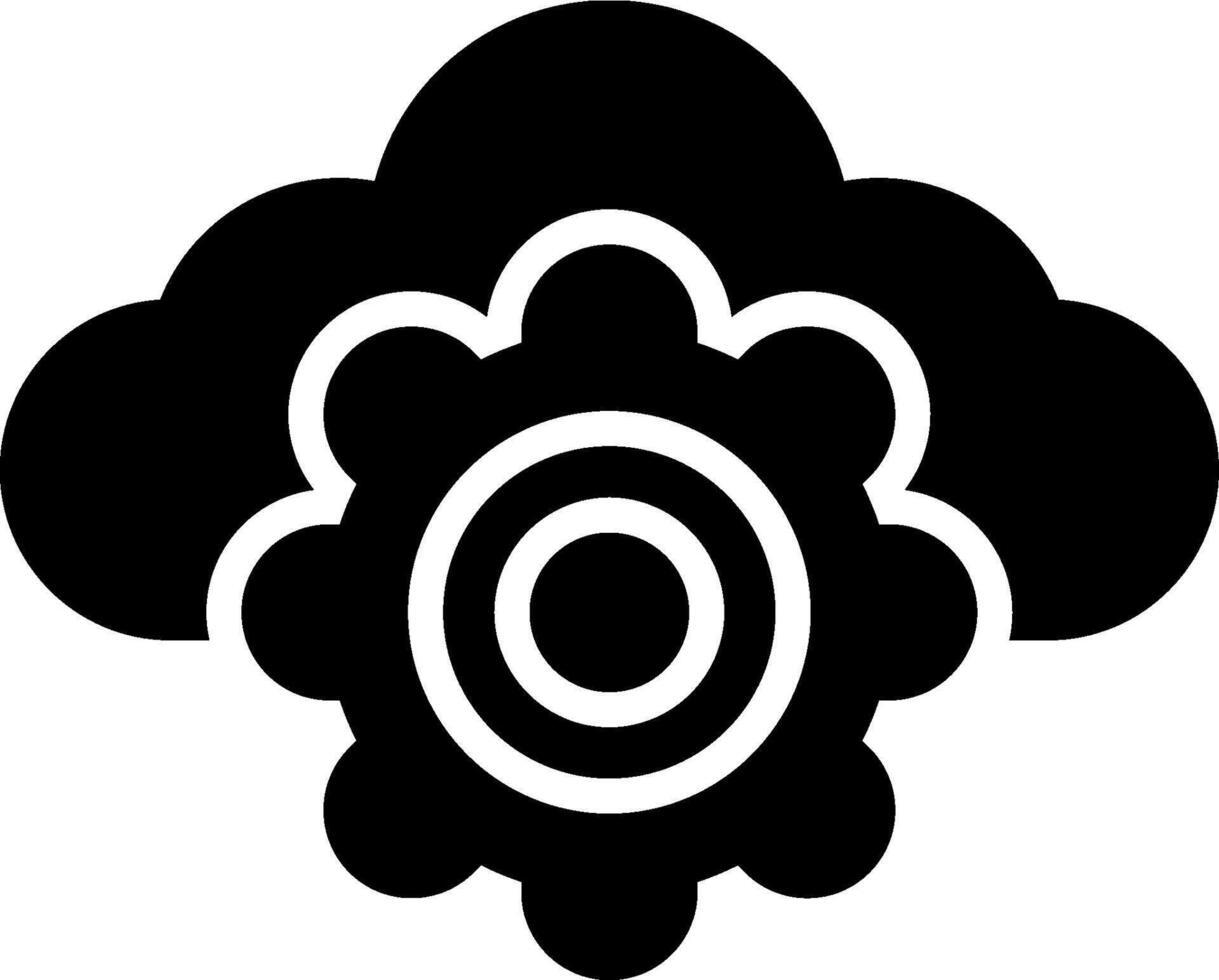 cloud computing vector icon