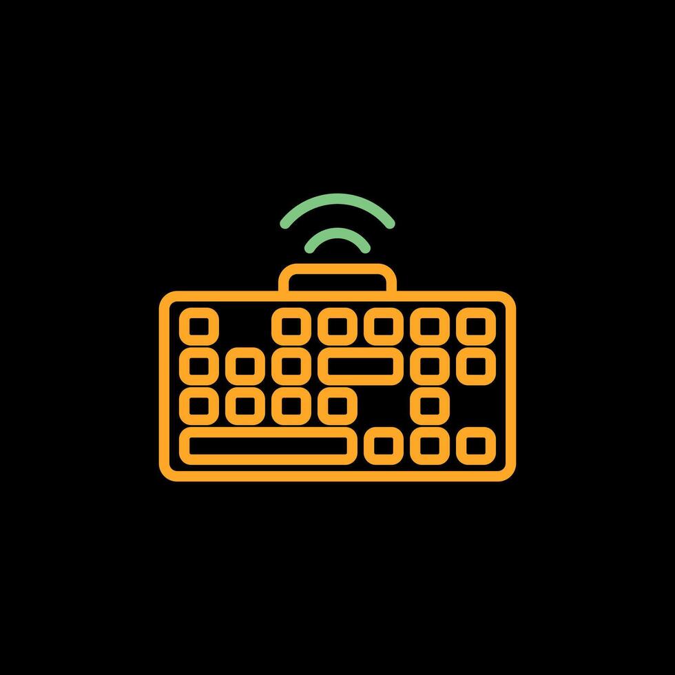 toetsenbord vector pictogram