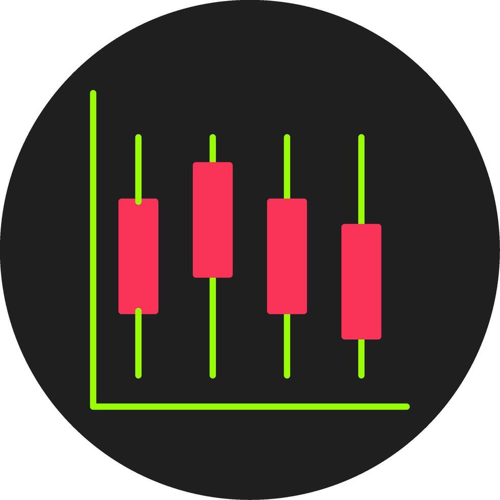 diagram glyph cirkel icoon vector