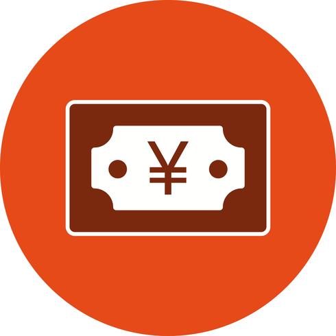 yen vector pictogram